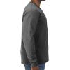 imageJerzees Mens DriPower Cotton Blend Long Sleeve Tees Moisture Wicking Odor Protection UPF 30 Sizes S3xBlack Heather