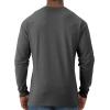 imageJerzees Mens DriPower Cotton Blend Long Sleeve Tees Moisture Wicking Odor Protection UPF 30 Sizes S3xBlack Heather