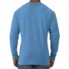 imageJerzees Mens DriPower Cotton Blend Long Sleeve Tees Moisture Wicking Odor Protection UPF 30 Sizes S3xColumbia Blue