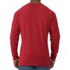 imageJerzees Mens DriPower Cotton Blend Long Sleeve Tees Moisture Wicking Odor Protection UPF 30 Sizes S3xTrue Red