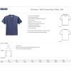 imageJerzees Mens DriPower Short Sleeve TShirt PocketPocket  3 Pack  Black