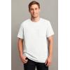 imageJerzees Mens DriPower Short Sleeve TShirt PocketPocket  3 Pack  White