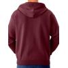 imageJerzees Mens NuBlend Fleece Hoodies ampamp Sweatshirts Cotton Blend Sizes S3XFull Zip  Maroon