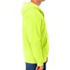 imageJerzees Mens NuBlend Fleece Hoodies ampamp Sweatshirts Cotton Blend Sizes S3XFull Zip  Safety Green