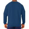 imageJerzees Mens NuBlend Fleece Hoodies ampamp Sweatshirts Cotton Blend Sizes S3XSweatshirt  Heather Navy