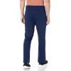 imageJerzees Mens NuBlend Fleece Open Bottom Sweatpants with Pockets Relaxed Fit Cotton BlendNavy
