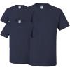 imageJerzees Mens DriPower Short Sleeve TShirt PocketNo Pocket  3 Pack  Navy
