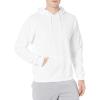 imageJerzees Mens NuBlend Fleece Hoodies ampamp Sweatshirts Cotton Blend Sizes S3XHoodie  White