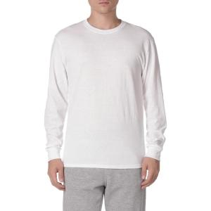 imageJerzees Mens DriPower Cotton Blend Long Sleeve Tees Moisture Wicking Odor Protection UPF 30 Sizes S3xWhite