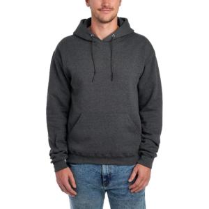 imageJerzees Mens NuBlend Fleece Hoodies ampamp Sweatshirts Cotton Blend Sizes S3XHoodie  Black Heather