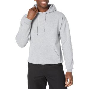 imageJerzees Mens NuBlend Fleece Hoodies ampamp Sweatshirts Cotton Blend Sizes S3XHoodie  Heather Grey