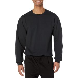imageJerzees Mens NuBlend Fleece Hoodies ampamp Sweatshirts Cotton Blend Sizes S3XSweatshirt  Black