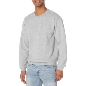 imageJerzees Mens NuBlend Fleece Hoodies ampamp Sweatshirts Cotton Blend Sizes S3XSweatshirt  Heather Grey