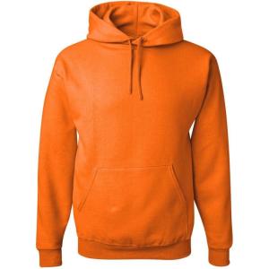 imageJerzees Mens NuBlend FleeceSweatshirts ampamp HoodiesHoodie  Safety Orange