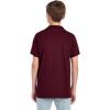 image:imageJerzees Boys Youth Short Sleeve Polo Shirts Cotton Blend Two Button Closure Regular Fit Sizes SXLMaroon
