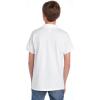 image:imageJerzees Boys Youth Short Sleeve Polo Shirts Cotton Blend Two Button Closure Regular Fit Sizes SXLWhite