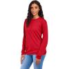 image:imageJerzees DriPower Performance T Shirts Moisture Wicking with Odor Control Short or Long Sleeve Sizes S3XLong Sleeve  True Red
