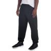 image:imageJerzees Mens NuBlend Fleece Elastic Bottom Sweatpants Relaxed Fit Cotton BlendBlack