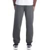 image:imageJerzees Mens NuBlend Fleece Elastic Bottom Sweatpants Relaxed Fit Cotton BlendBlack Heather