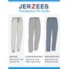 image:imageJerzees Mens NuBlend Fleece Elastic Bottom Sweatpants Relaxed Fit Cotton BlendBlack Heather