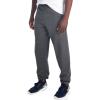 image:imageJerzees Mens NuBlend Fleece Elastic Bottom Sweatpants Relaxed Fit Cotton BlendBlack Heather
