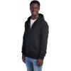 image:imageJerzees Mens NuBlend Fleece Hoodies amp Sweatshirts Cotton Blend Sizes S3XFull Zip  Black