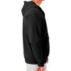 image:imageJerzees Mens NuBlend Fleece Hoodies amp Sweatshirts Cotton Blend Sizes S3XFull Zip  Black