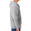 image:imageJerzees Mens NuBlend Fleece Hoodies amp Sweatshirts Cotton Blend Sizes S3XFull Zip  Heather Grey
