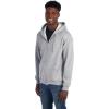 image:imageJerzees Mens NuBlend Fleece Hoodies amp Sweatshirts Cotton Blend Sizes S3XFull Zip  Heather Grey