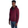 image:imageJerzees Mens NuBlend Fleece Hoodies amp Sweatshirts Cotton Blend Sizes S3XFull Zip  Maroon