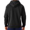 image:imageJerzees Mens NuBlend Fleece Hoodies amp Sweatshirts Cotton Blend Sizes S3XHoodie  Black
