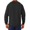 image:imageJerzees Mens NuBlend Fleece Hoodies amp Sweatshirts Cotton Blend Sizes S3XSweatshirt  Black