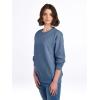 image:imageJerzees Mens NuBlend Fleece Hoodies amp Sweatshirts Cotton Blend Sizes S3XSweatshirt  Denim