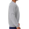 image:imageJerzees Mens NuBlend Fleece Hoodies amp Sweatshirts Cotton Blend Sizes S3XSweatshirt  Heather Grey