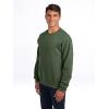 image:imageJerzees Mens NuBlend Fleece Hoodies amp Sweatshirts Cotton Blend Sizes S3XSweatshirt  Military Green Heather