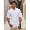 image:imageJerzees Mens Pocket Short Sleeve Polo Shirts DriPower Sizes S5XJnavy