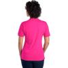 image:imageJerzees Womens Womens Short Sleeve Polo Shirts Cotton Blend Moisture Wicking Sizes S2xlCyber Pink