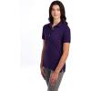 image:imageJerzees Womens Womens Short Sleeve Polo Shirts Cotton Blend Moisture Wicking Sizes S2xlDeep Purple