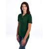 image:imageJerzees Womens Womens Short Sleeve Polo Shirts Cotton Blend Moisture Wicking Sizes S2xlForest Green