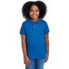 image:imageJerzees Boys Youth Short Sleeve Polo Shirts Cotton Blend Two Button Closure Regular Fit Sizes SXLRoyal