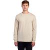 image:imageJerzees Mens DriPower Cotton Blend Long Sleeve Tees Moisture Wicking Odor Protection UPF 30 Sizes S3xSandstone