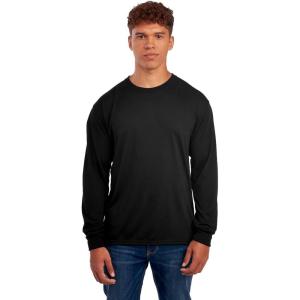 image:imageJerzees DriPower Performance T Shirts Moisture Wicking with Odor Control Short or Long Sleeve Sizes S3XLong Sleeve  Black