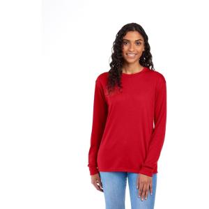 image:imageJerzees DriPower Performance T Shirts Moisture Wicking with Odor Control Short or Long Sleeve Sizes S3XLong Sleeve  True Red