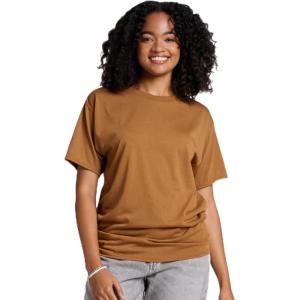 image:imageJerzees DriPower Performance T Shirts Moisture Wicking with Odor Control Short or Long Sleeve Sizes S3XShort Sleeve  Golden Pecan