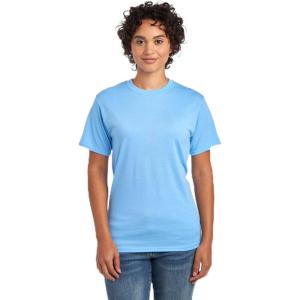 image:imageJerzees DriPower Performance T Shirts Moisture Wicking with Odor Control Short or Long Sleeve Sizes S3XShort Sleeve  Light Blue