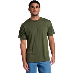 image:imageJerzees DriPower Performance T Shirts Moisture Wicking with Odor Control Short or Long Sleeve Sizes S3XShort Sleeve  Military Green