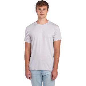 image:imageJerzees DriPower Performance T Shirts Moisture Wicking with Odor Control Short or Long Sleeve Sizes S3XShort Sleeve  Silver