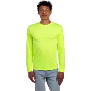 image:imageJerzees Mens DriPower Cotton Blend Long Sleeve Tees Moisture Wicking Odor Protection UPF 30 Sizes S3xSafety Green