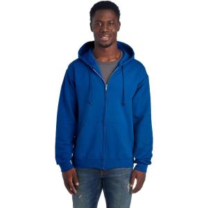 image:imageJerzees Mens NuBlend Fleece Hoodies amp Sweatshirts Cotton Blend Sizes S3XFull Zip  Royal