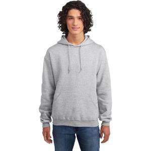 image:imageJerzees Mens NuBlend Fleece Hoodies amp Sweatshirts Cotton Blend Sizes S3XHoodie  Heather Grey